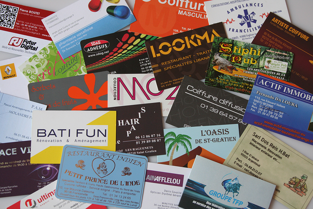 Cartes de visite